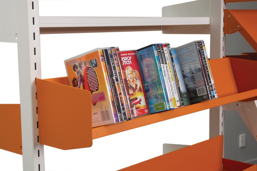 CD / DVD display racks provide a range of display options for multi-media titles