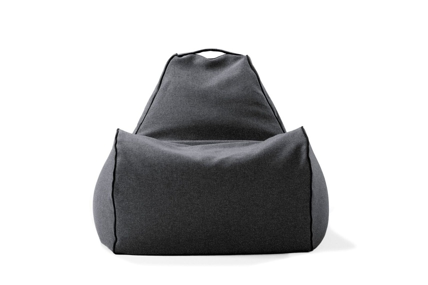 Tulum bean bag chair (indoor/graphite).