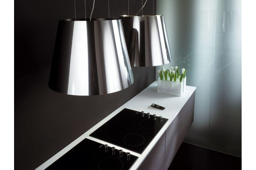 Twin Platinum rangehood by Elica