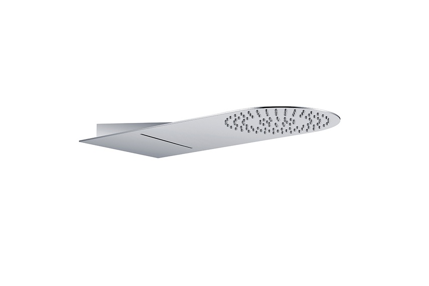 Oasis round shower head - 2 functions.