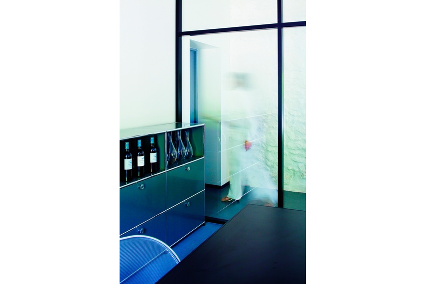 USM office wine shelving