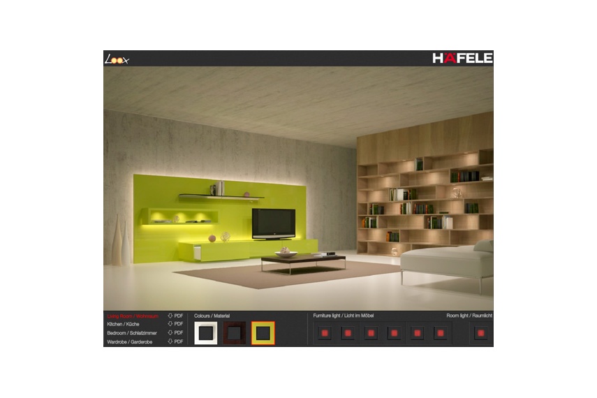 Loox interactive lighting configurator