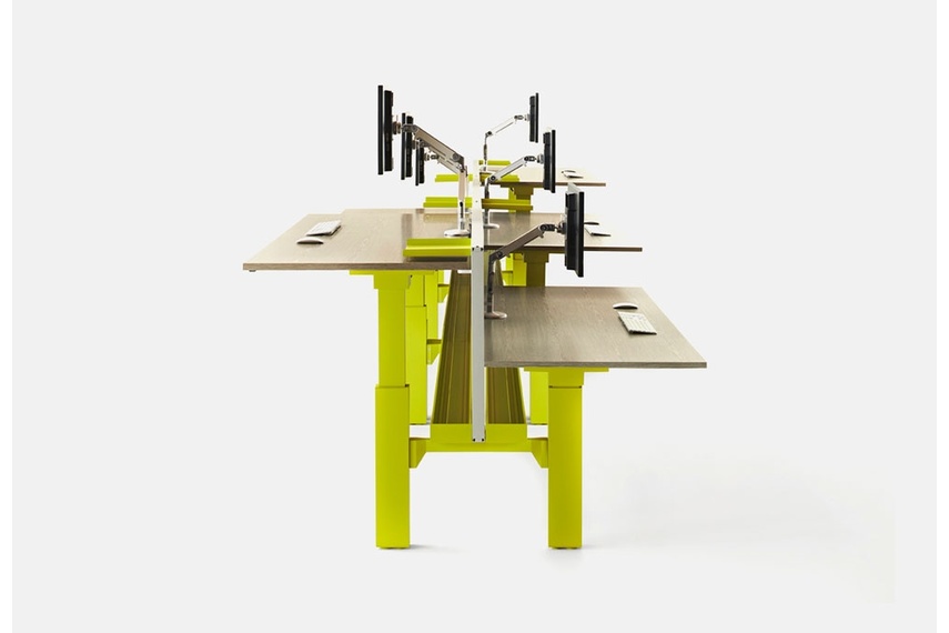 Centric is a fully refined office desking and table system