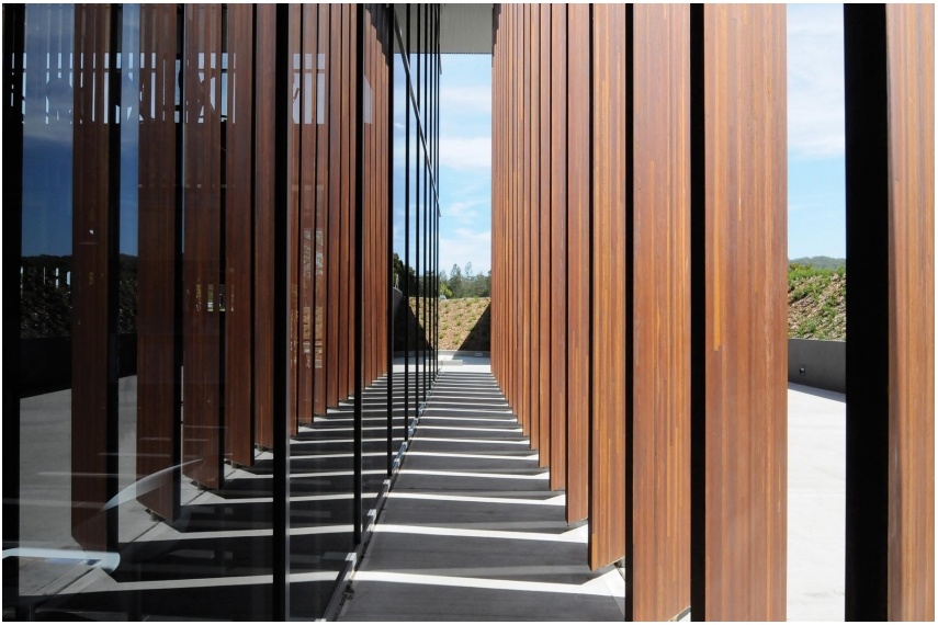 Hyne Beam 21C glulam timber beams.