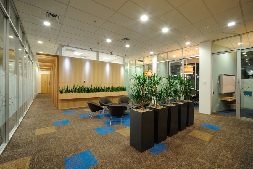 Outlook colourways carpet tile