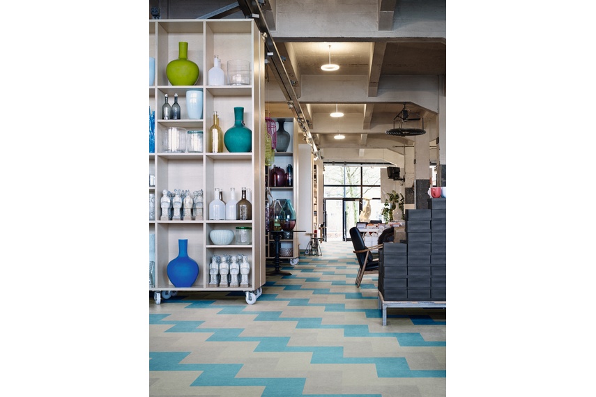 Marmoleum Modular tiles: retail