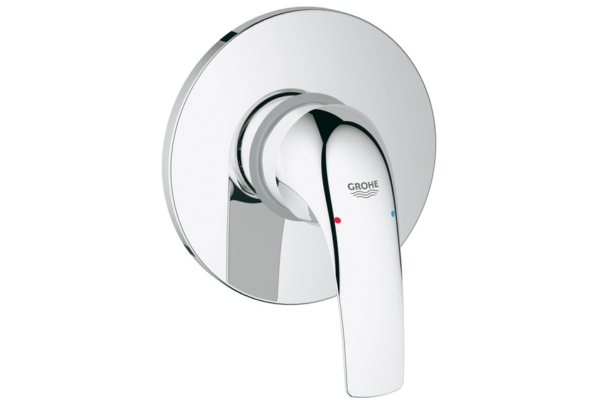 BauCurve shower mixer.