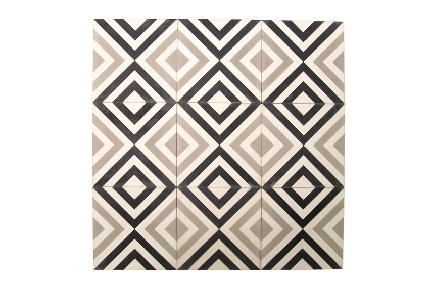 Slim Crosseye tile: alternative geometric pattern.