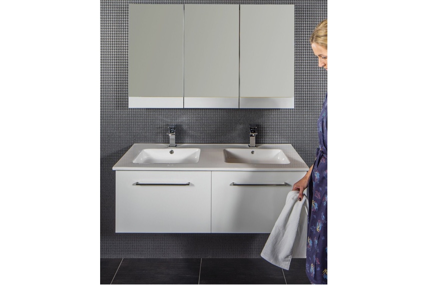 Simplicity 1200 wall vanity.