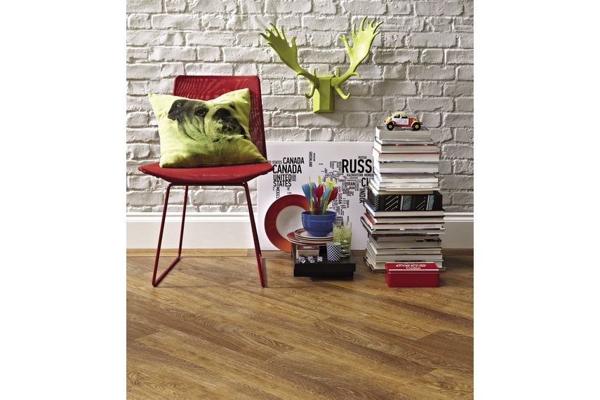 Luxury vinyl tiles for light commercial use