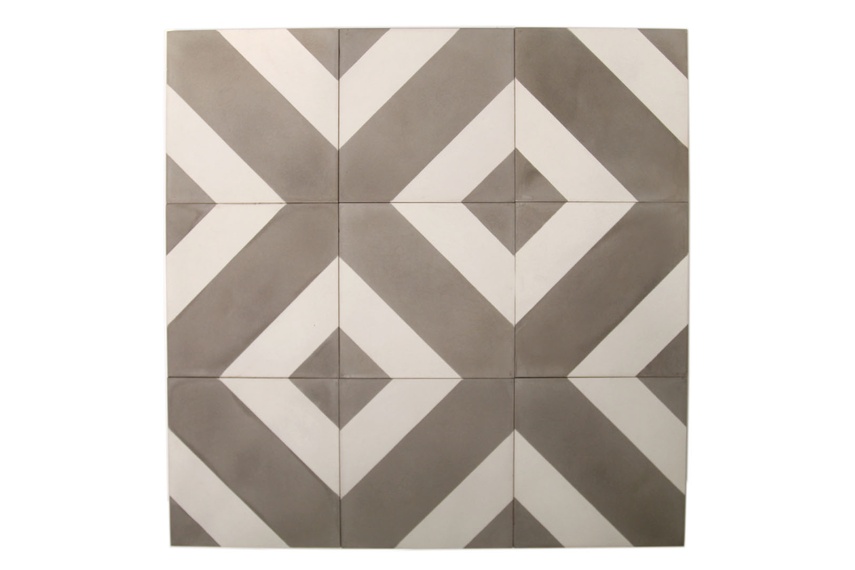 Candycane tiles come in different colours.