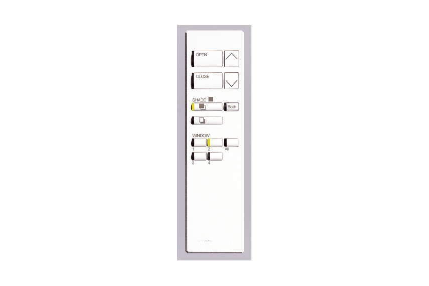 Control blinds at the touch of a button.