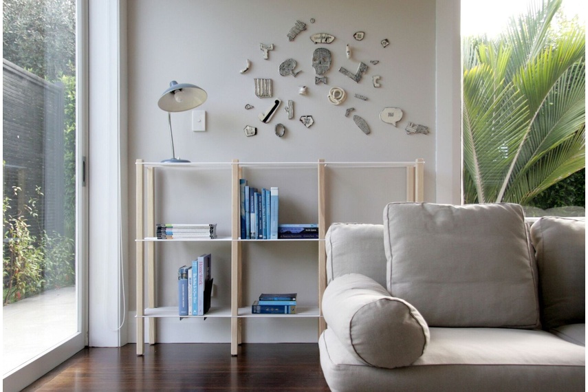 The Historian shelving.