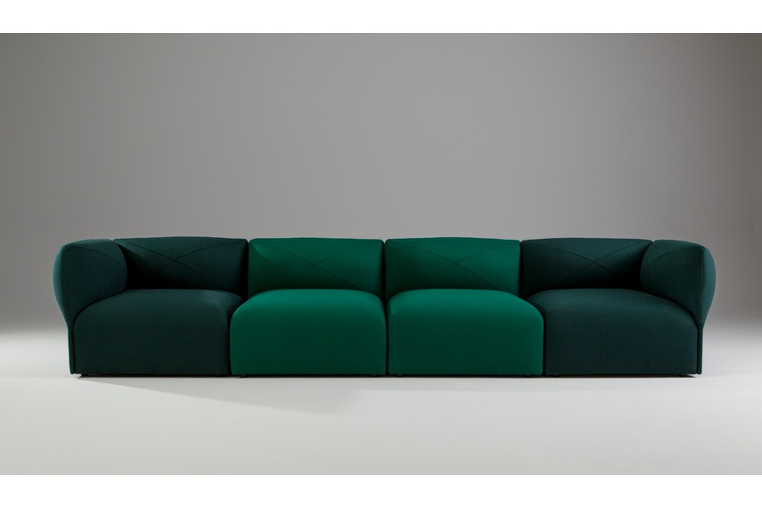 Blob modular sofa.
