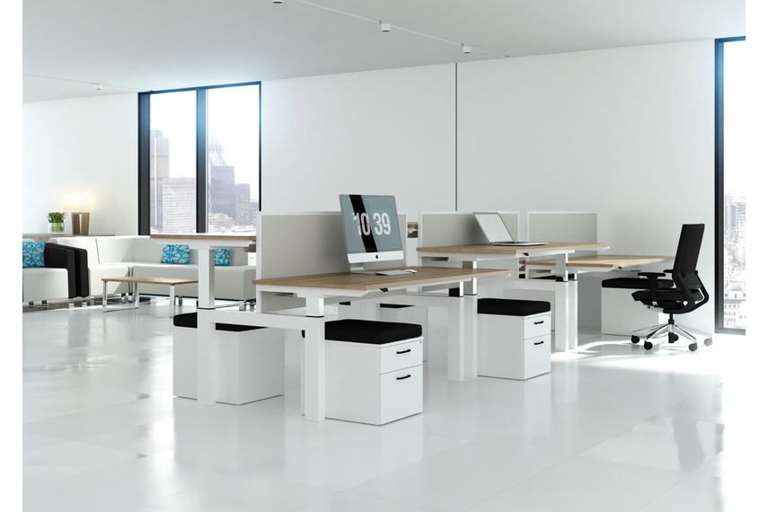 Aktiv sit-stand desk.