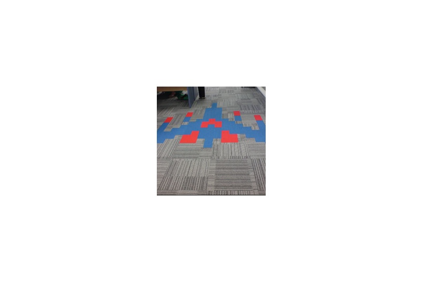 Blueprint colourways carpet tile