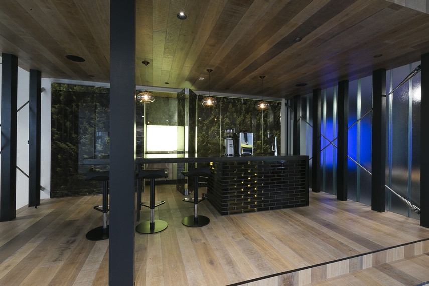 The Euroglass showroom