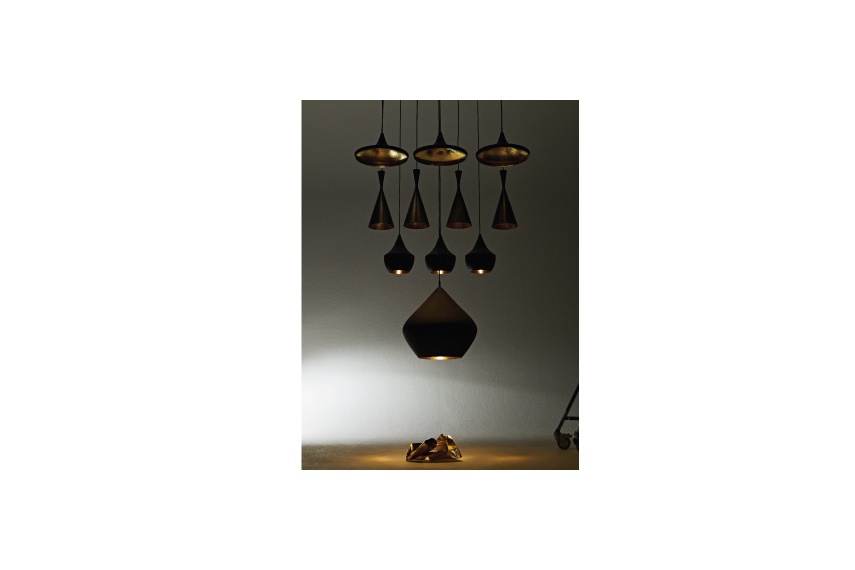 Beat light designed by Tom Dixon
