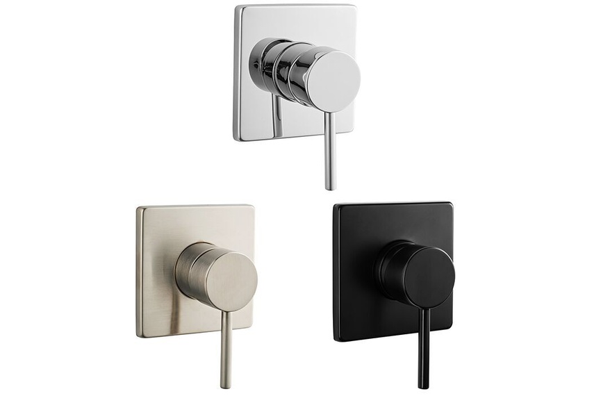 Uno shower mixer square.