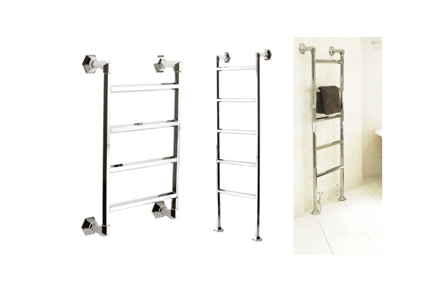 Hawthorn Hill offer a range of floor or wall mounted Art Deco towel warmers, custom sizes available