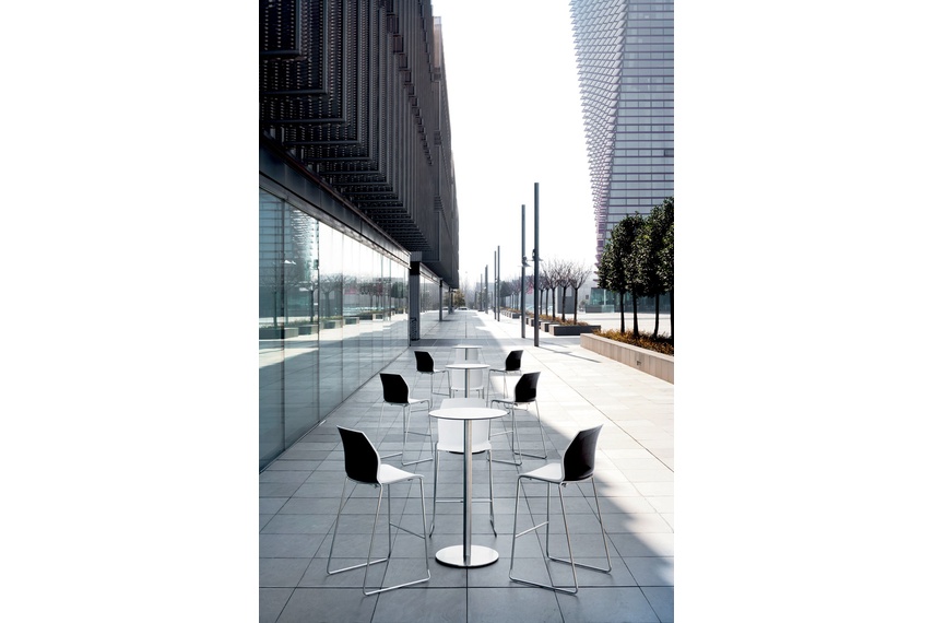 Kalea sled stools.