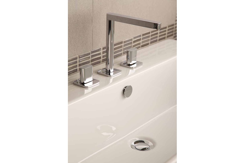 Urban 3TH basin mixer.
