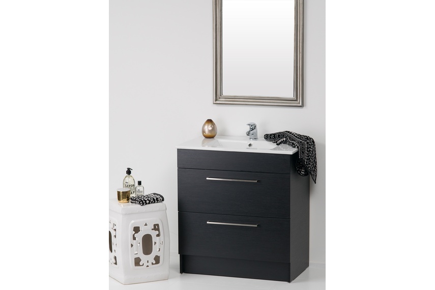 Studio Plus 750 floor vanity.