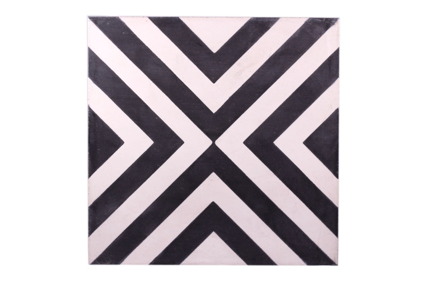 Tiles are 20 x 20cm and 13mm thick.