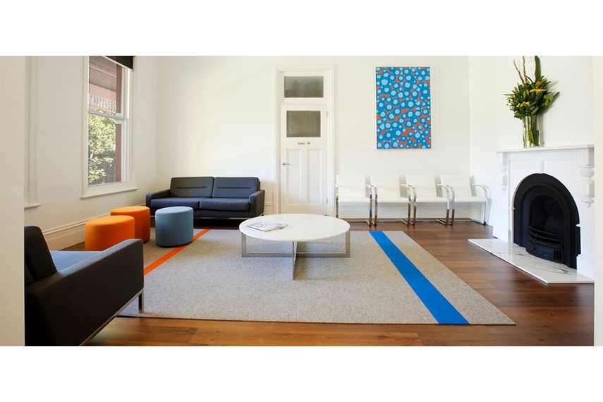 Tretford rugs at Dentist Clinic Malvern
