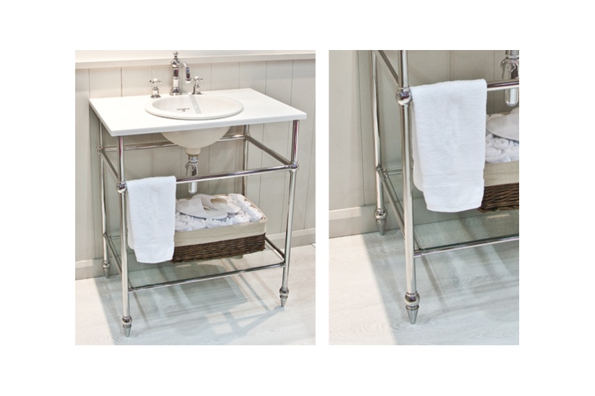 Hawthorn Hill traditional freestanding basin stand, custom sizing available