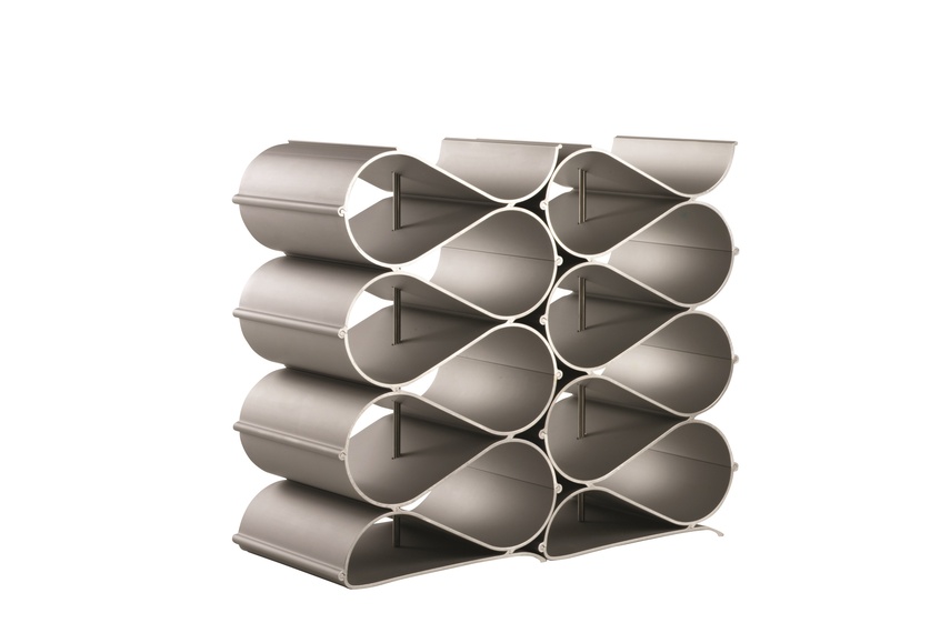 Echelon wine storage system: 2 x 6 stacks shown side by side.