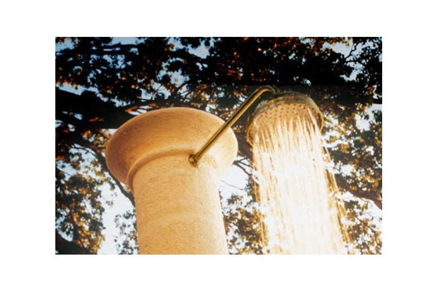 Perrin & Rowe outdoor showers are essential fittings in the luxury holiday spots around the world