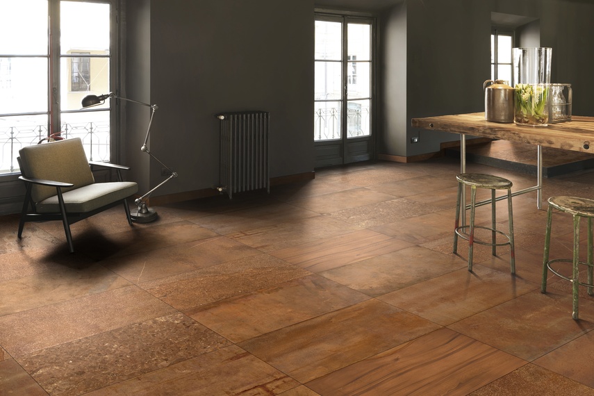 Jumble Corten tiles.