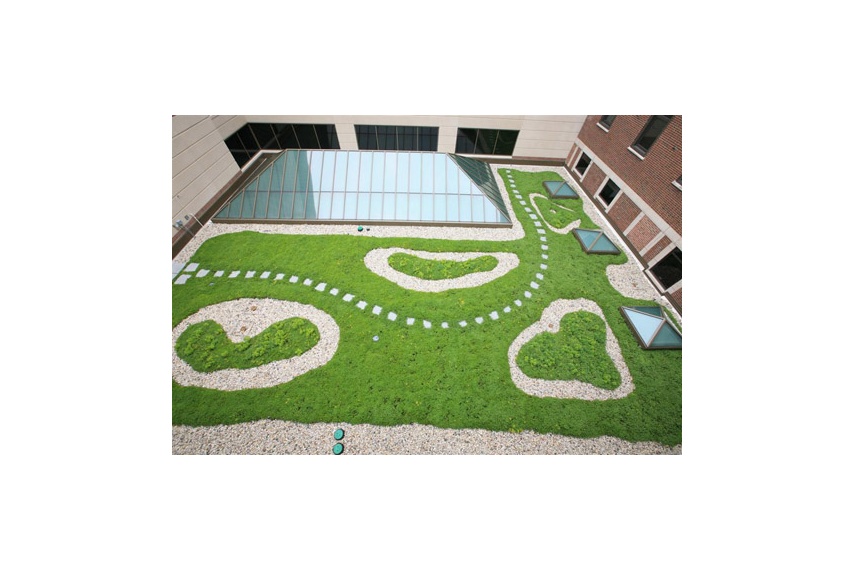 LiveRoof is an instant invisible modular green roof system.