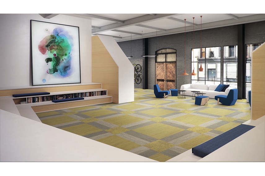 Planks carpet tile collection