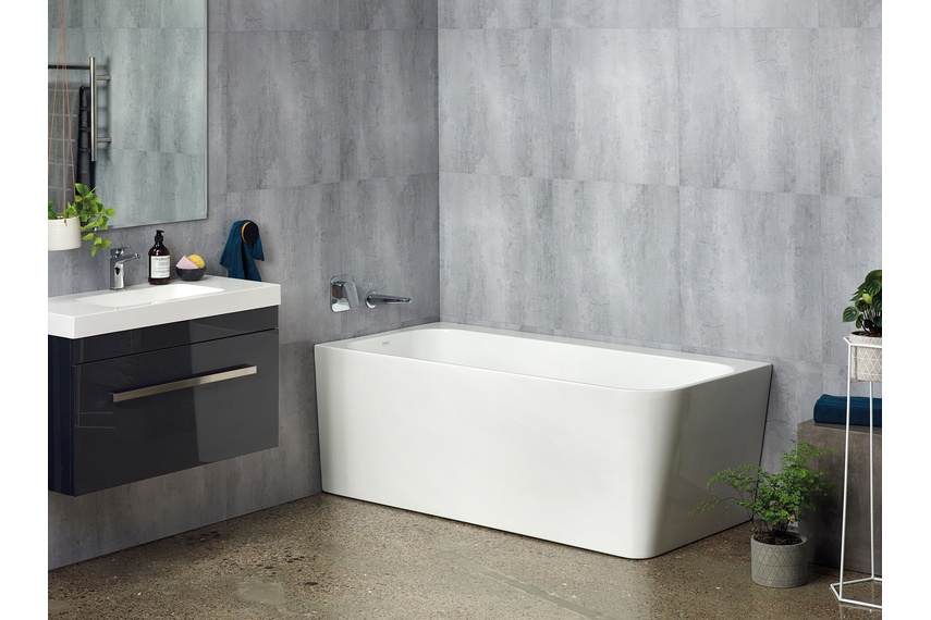 Athena Contro corner bath.