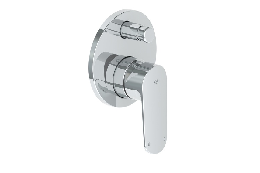 Sonic shower diverter mixer.