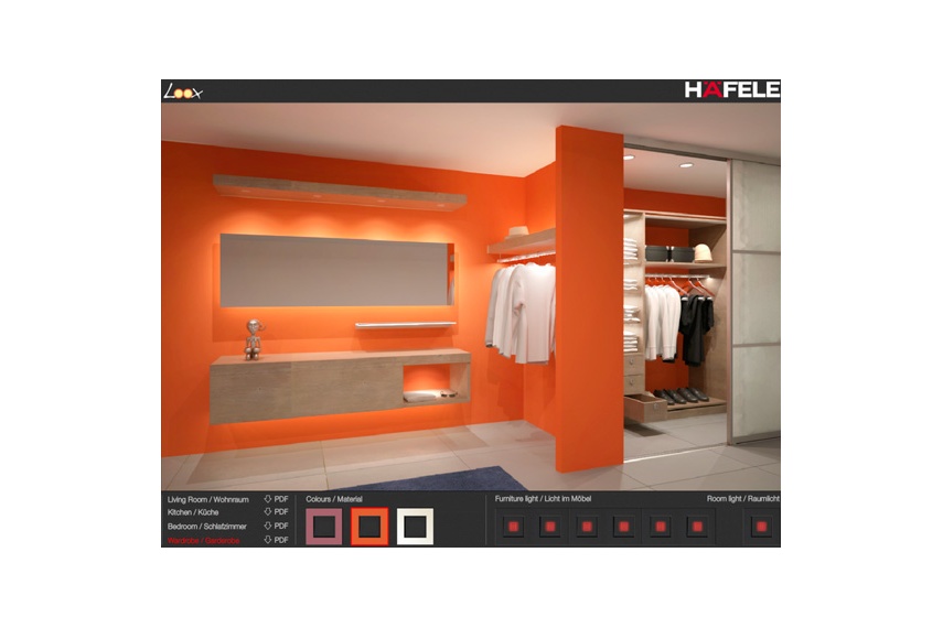 Loox interactive lighting configurator