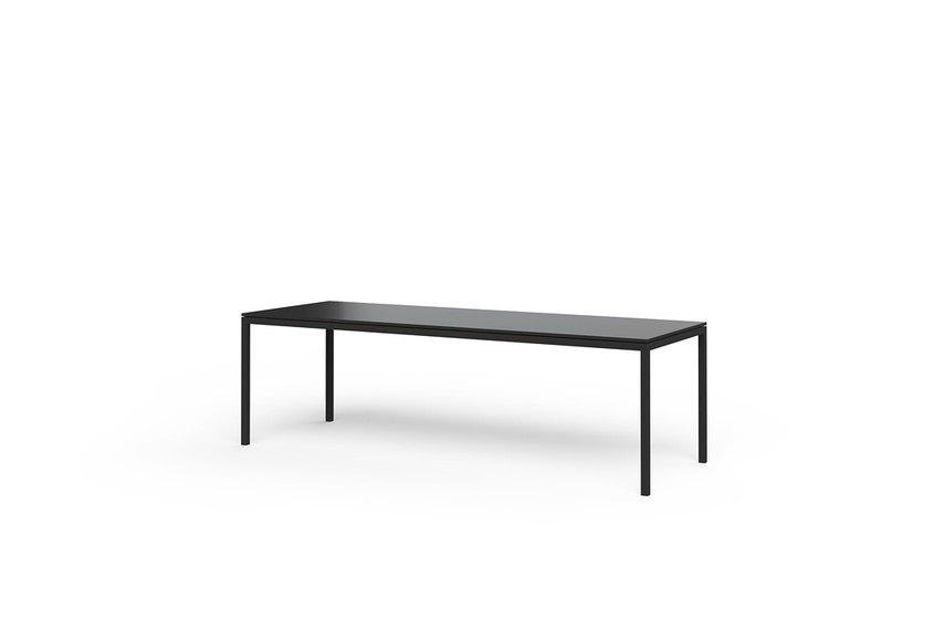 The table comes in a range of sizes and finishes