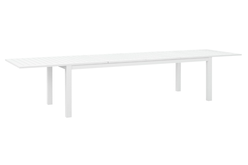 Miami outdoor extending dining table 198-305x104 aluminum