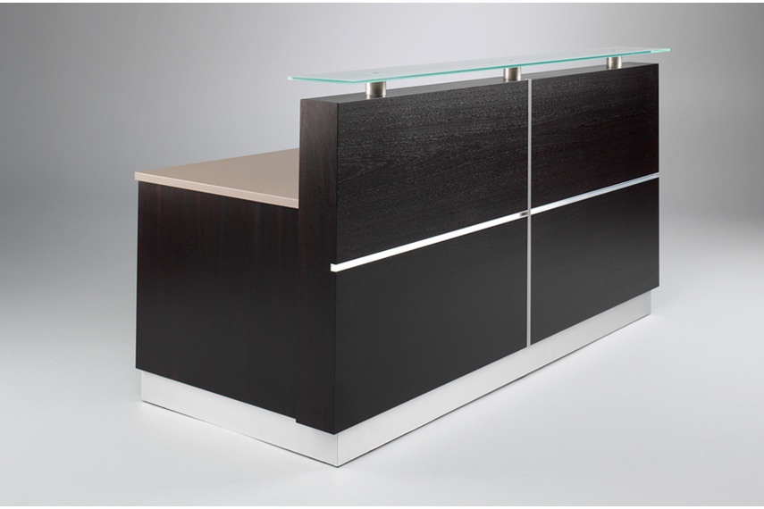 Ebony reception desk