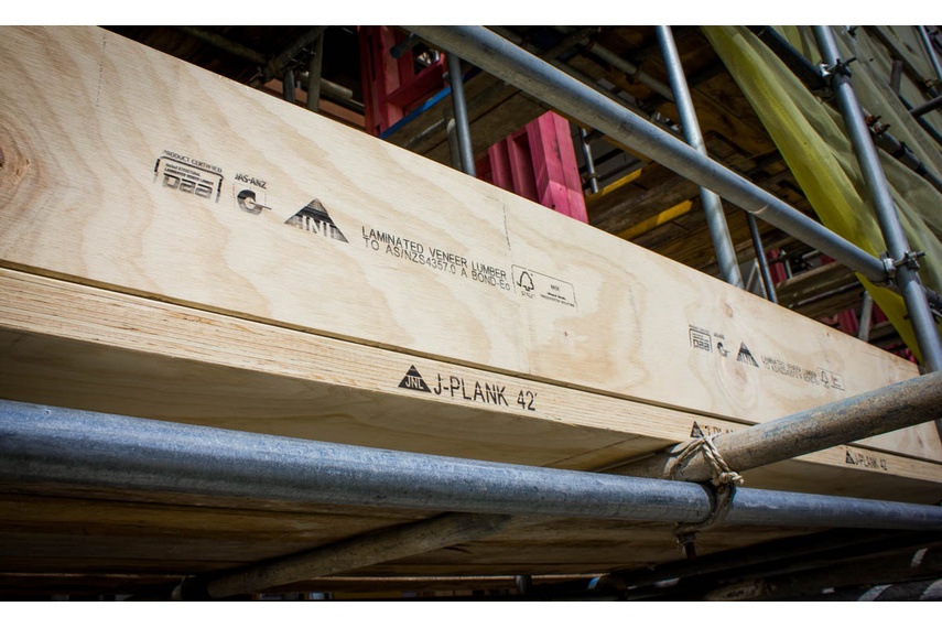 J-plank scaffold plank