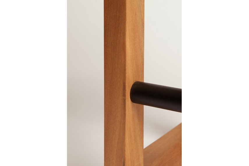 Natural beeswax has been worked into the timber's grain for a low sheen finish and seal.