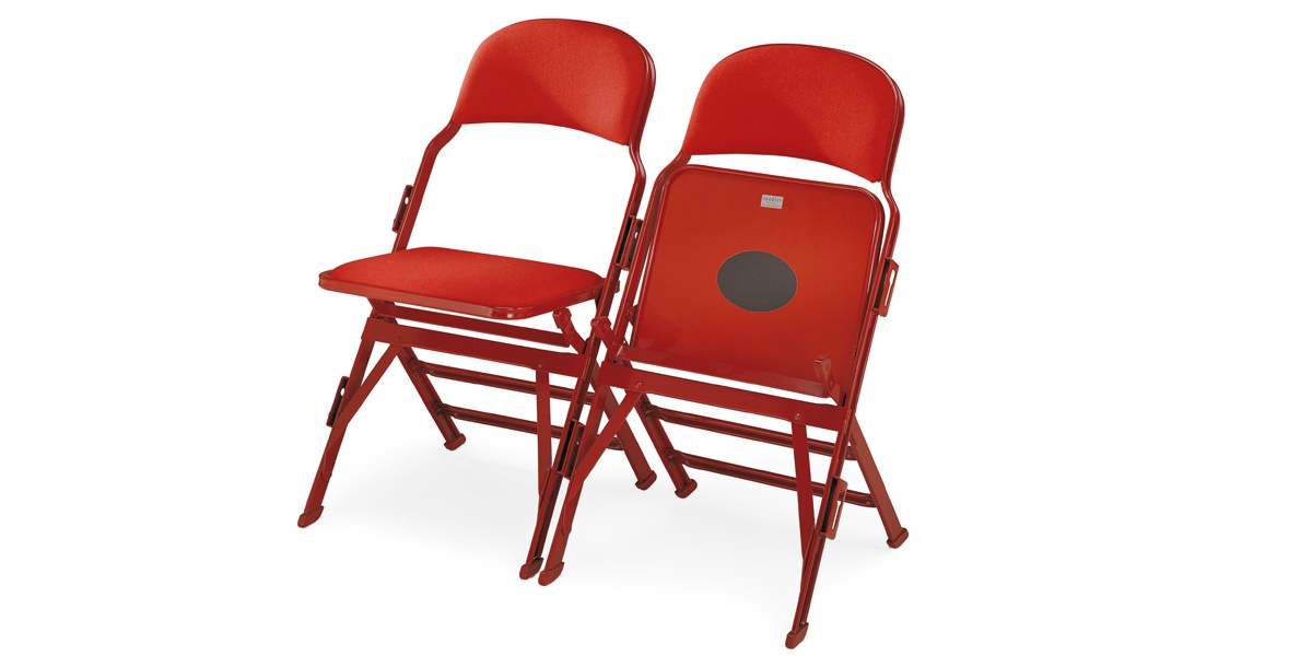 Venue seating folding chairs by Sandler Seating Ltd Selector