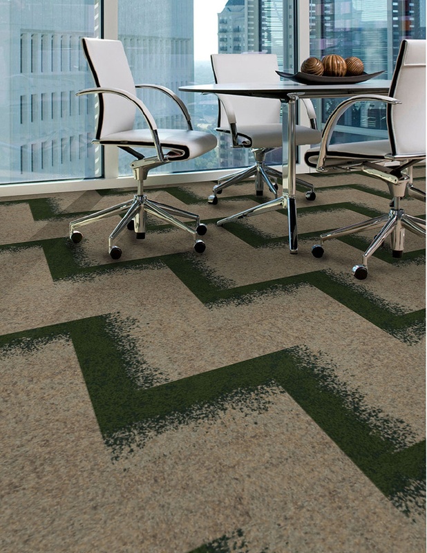 Urban Retreat One carpet tile collection by Interface Selector