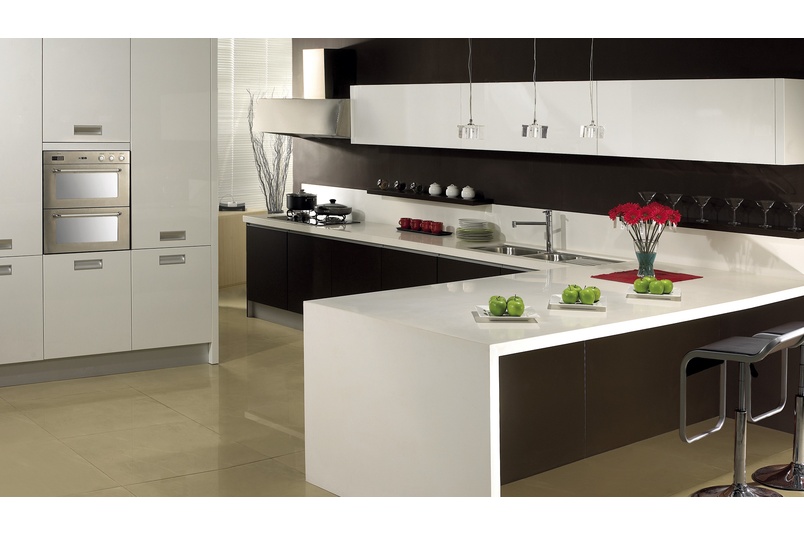 Solid surface benchtops by Kurve Selector